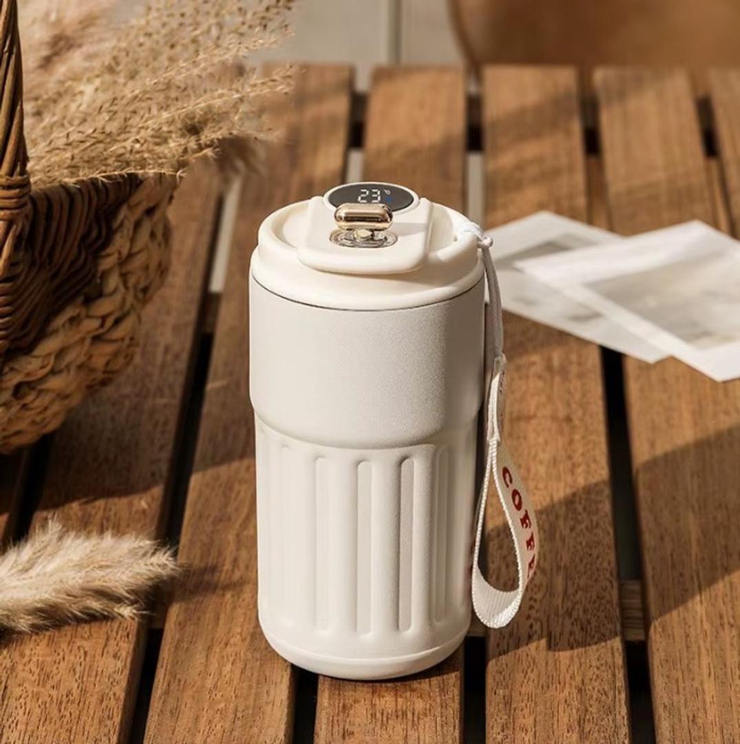 Thermos Portable 450ML avec Écran LED Intelligent – Garde Chaud & Froid